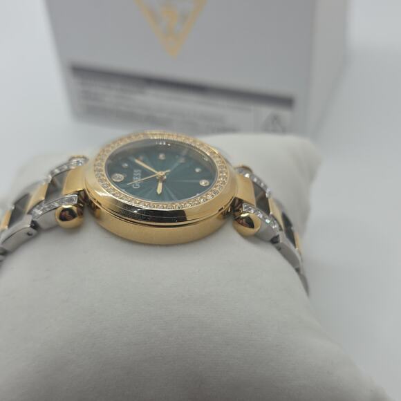 GUESS Ginger Ladies 2-Tone Gold Tone Analog Watch